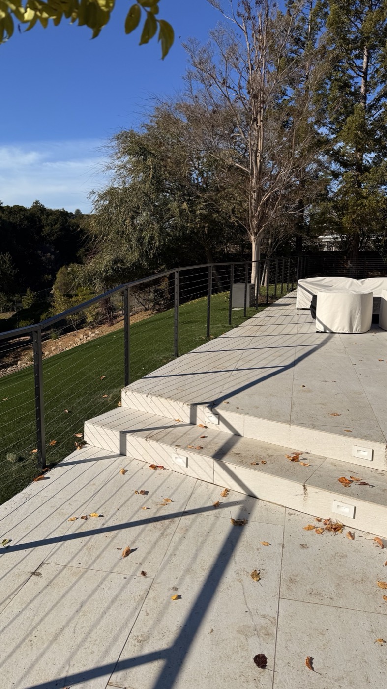 Terrace & Cable Railing — MS Decking and Services project