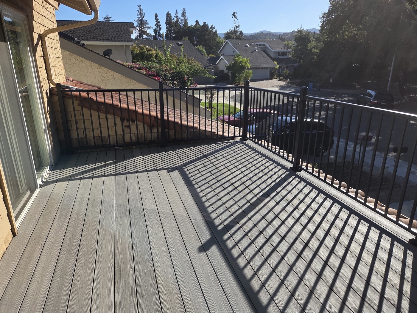 Elevated Composite Deck — MS Decking and Services project